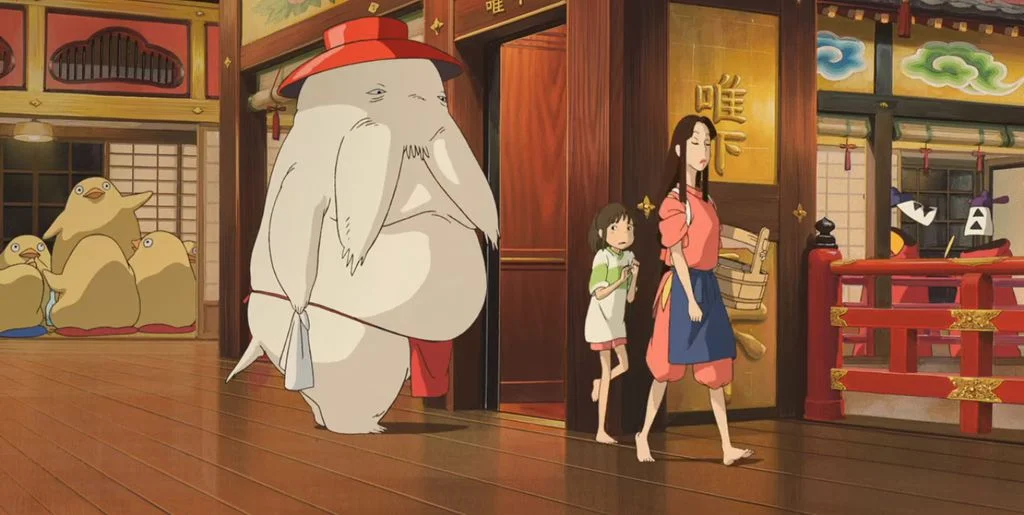 Chihiro chez Kamaji